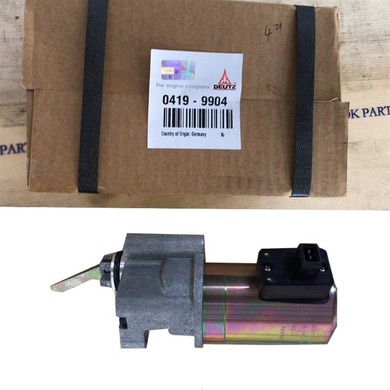 Excavator Deutz Parts 04199904 Shutoff Valve Solenoid